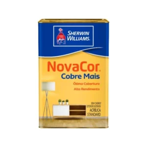 Tinta Novacor Cobre Mais Amarelo Sol - Lata 18 Litros - Sw