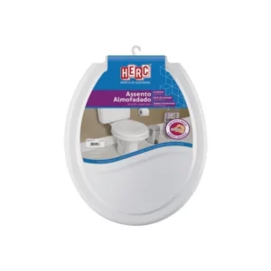 Assento Almofadado Prime Cinza Claro - Herc