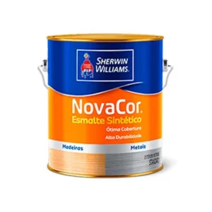 Tinta Esmalte Novacor Alto Brilho Vermelho Chassi (42) 3,6 Litros - Sw