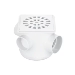 Caixa Sifonada Quadrada 100 X 100 X 50mm - Herc