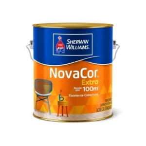 Tinta Novacor Extra Semi-brilho Palha - Galão 3,6 Litros - Sw