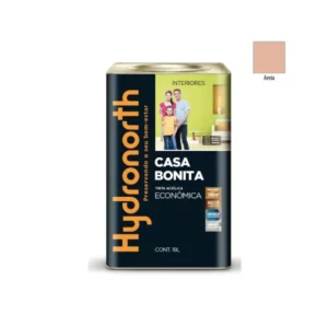 Tinta Casa Bonita Acrílica Areia Fosco - Lata 18 Litros - Hydronorth
