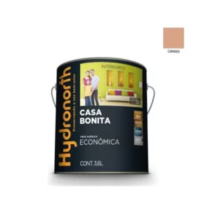 Tinta Casa Bonita Acrílica Camurça Fosco - Galão 3,6 Litros - Hydronorth