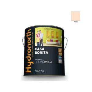 Tinta Casa Bonita Acrílica Perola Fosco - Galão 3,6 Litros - Hydronorth
