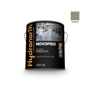 Tinta Novopiso Concreto - Galão 3,6 Litros - Hydronorth