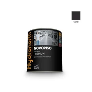 Tinta Novopiso Grafite - 900ml - Hydronorth