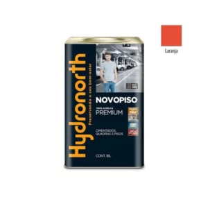 Tinta Novopiso Laranja - Lata 18 Litros - Hydronorth