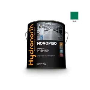 Tinta Novopiso Verde - Galão 3,6 Litros - Hydronorth
