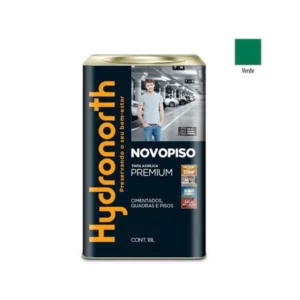 Tinta Novopiso Verde - Lata 18 Litros - Hydronorth