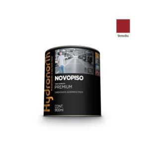 Tinta Novopiso Vermelho - 900ml - Hydronorth