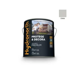 Tinta Protege e Decora Acrílica Premium Cromio Fosco - Galão 3,6 Litros - Hydronorth