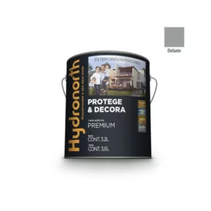 Tinta Protege e Decora Acrílica Premium Elefante Fosco - Galão 3,6 Litros - Hydronorth