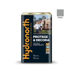 Tinta Protege e Decora Acrílica Premium Elefante Fosco - Lata 18 Litros - Hydronorth