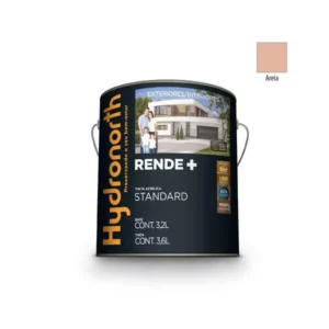 Tinta Rende+ Acrílica Areia Fosco - Galão 3,6 Litros - Hydronorth
