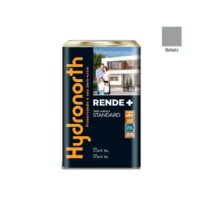 Tinta Rende+ Acrílica Elefante Fosco - Galão 3,6 Litros - Hydronorth