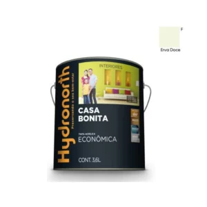 Tinta Casa Bonita Acrílica Erva Doce Fosco - Galão 3,6 Litros - Hydronorth
