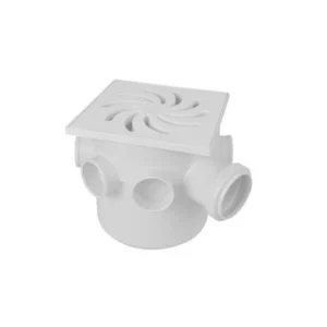 Caixa Sifonada Quadrada - 7 Entradas Nº25 - 150mm X 150mm X 50mm - Amanco