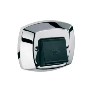 Acabamento Valvula Descarga Especial Cromado/preto - Docol