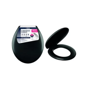 Assento Almofadado Preto - Atlas