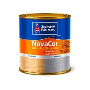 Tinta Esmalte Novacor Acetinado Branco - 900ml - Sw