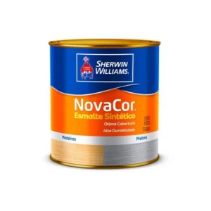 Tinta Esmalte Novacor Alto Brilho Branco (00) - 750ml - Sw