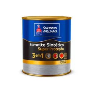 Tinta Esmalte Super Proteção Preto - 900ml - Sw