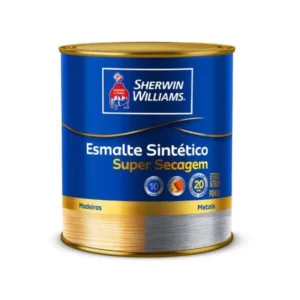 Tinta Esmalte Super Secagem Alto Brilho Amarelo Ouro - 900ml - Sw