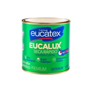 Tinta Eucalux Esmalte Marrom - 225ml - Eucatex