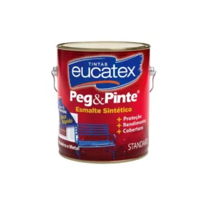Tinta Standard Peg e Pinte Esmalte Tabaco - Galão 3,6 Litros - Eucatex