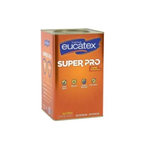 Tinta Super Pro Acrílico Fosco Areia Saara - Lata 18 Litros - Eucatex