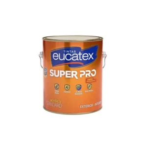 Tinta Super Pro Acrílico Semi Brilho Gelo ártico - Galão 3,6 Litros - Eucatex