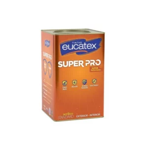 Tinta Super Pro Acrílico Semi Brilho Gelo ártico - Lata 18 Litros - Eucatex