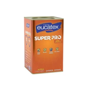 Tinta Super Pro Acrílico Semi Brilho Palha Seca - Lata 18 Litros - Eucatex