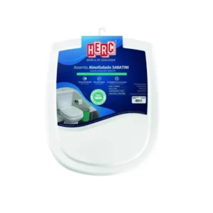 Assento Almofadado Sabatini Branco - Herc