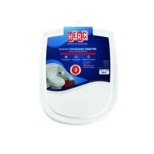 Assento Tampa Envolvente Sabatini Branco - Herc