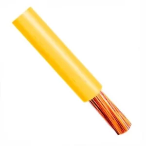 Fio Cabo Flexivel 4mm Amarelo - 100 Metros - Corfio