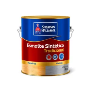 Tinta Esmalte Sintético Metalatex Alto Brilho Preto - Gl 3,6l - Sw