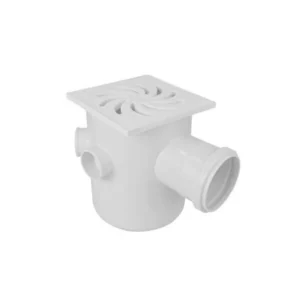 Caixa Sifonada Quadrada - 5 Entradas Nº 51 - 150 X 185 X 75mm - Amanco