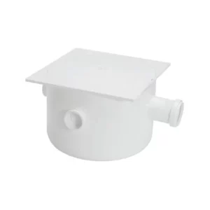 Caixa Sifonada Quadrada - 3 Entradas Nº72 - 250 X 172 X 50mm - Amanco