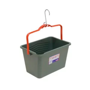 Caçamba Plástica para Tinta Cinza 10 Litros - Roma