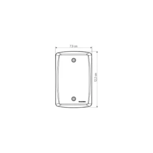 Interruptor Tramontina Branco 2 Teclas Simples 2x4 C/ Placa - Imagem 6