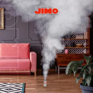 Jimo Gás Fumigante Inseticida Desinsetização de Casas e Ambientes Fechados Eficaz Contra Barata Aranha Pulga e Insetos Caseiros Estojo com 2 Tubos 35g - Imagem 5