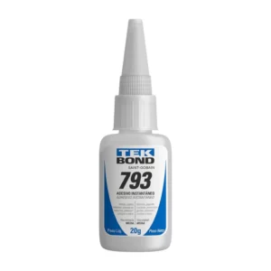 Adesivo Instantaneo Tekbond 793 20g a Bico Antientupimento, Unidade