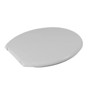 Assento Sanitário Oval Plástico Almofadado Slim Branco - Imagem 3