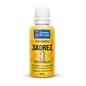 Corante Líquido Xadrez Amarelo 50ml - Sw