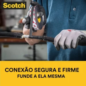 Scotch, 3m, Fita de Autofusão, 23, 19mm X 10m - Imagem 3