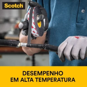 Scotch, 3m, Fita de Autofusão, 23, 19mm X 10m - Imagem 5