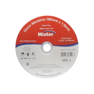 Disco Corte Inox 9 (230x1,9x22) Mister