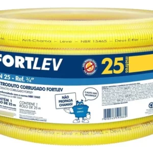 Eletroduto Corrugado 25mm Fortlev