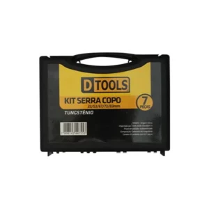 Serra Copo Tungstênio Kit 7 Peças - Dtools